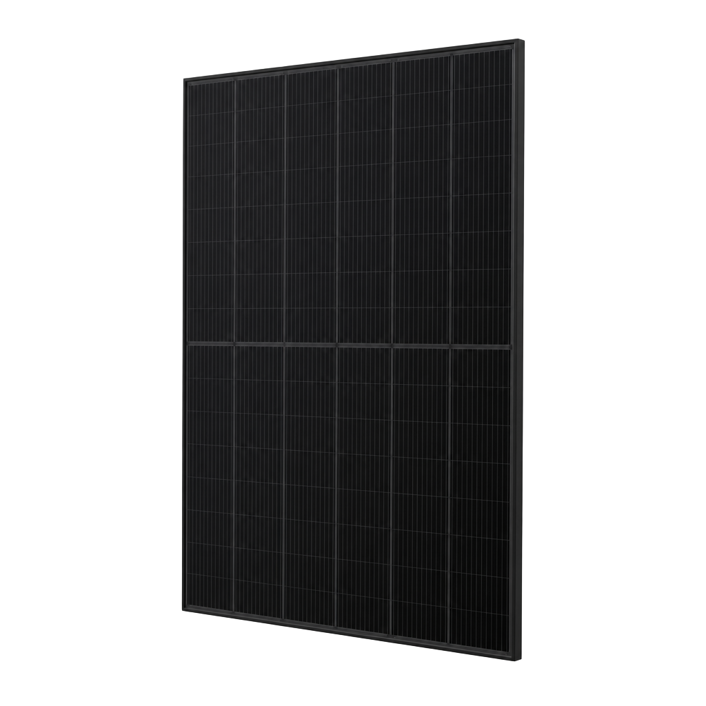Full-Black Solarmodul in Glas-Glas-Bauweise