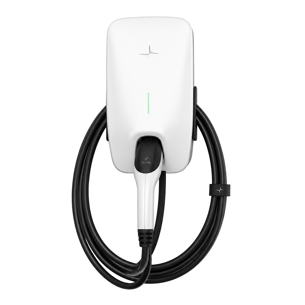 Wallbox mit Typ-2-Ladekabel für das Laden mit Solarstrom